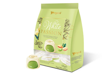 CHOKLAD - WHITE PASSION - PISTACCHIO